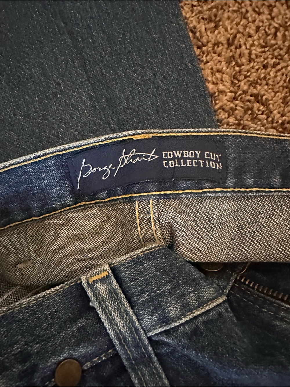 Cowboy Cut Collection Men's Blue Jeans